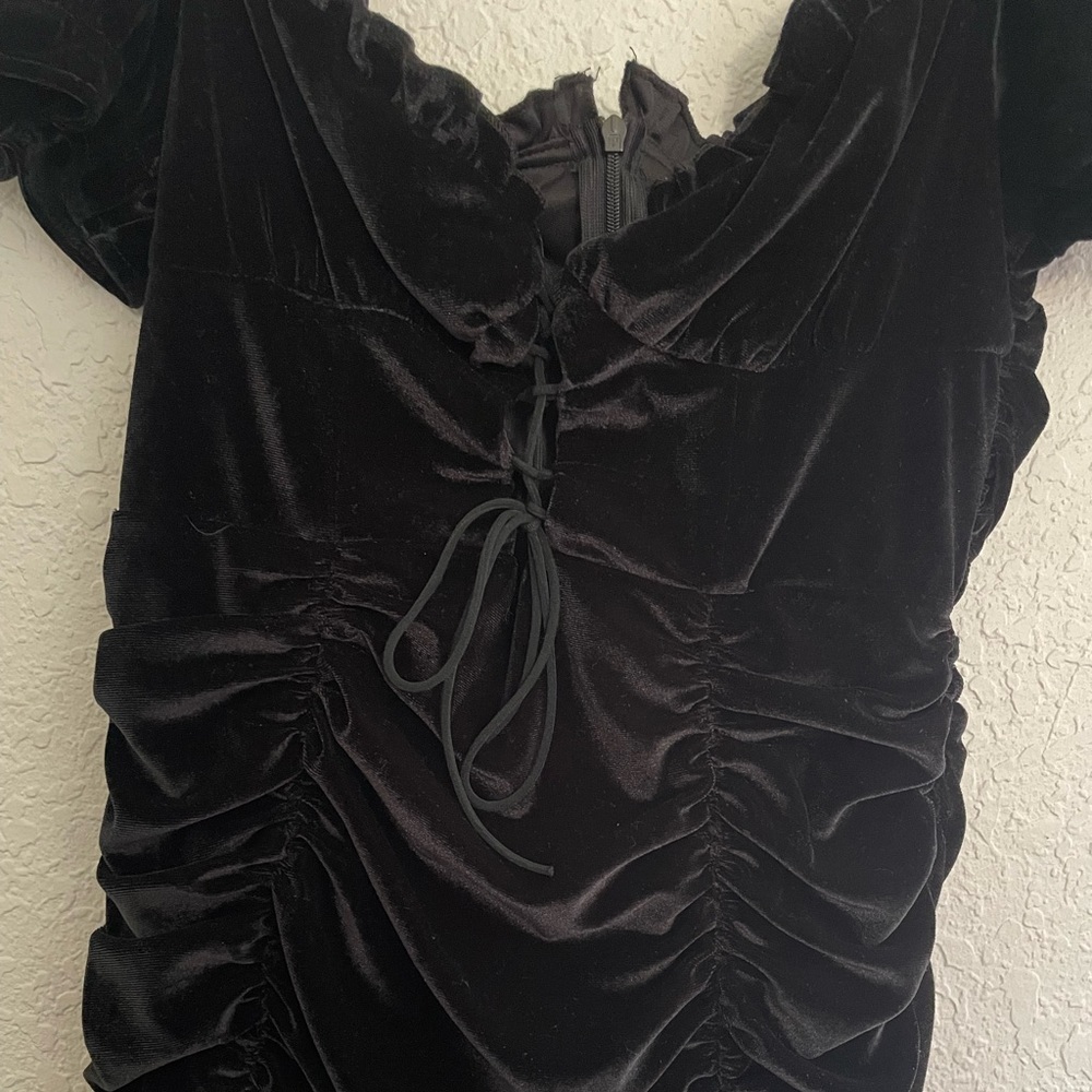 Princess Polly Mini Suede Dress